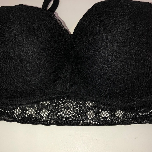 PINK VS push up black bra size small - Picture 3 of 4